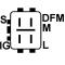 CARGO C114709 - ALTERNADOR TOYOTA