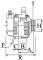 CARGO C114113 - ALTERNADOR DENSO / KOMATSU