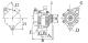 CARGO C114113 - ALTERNADOR DENSO / KOMATSU