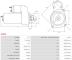 AS S4018 - MOTOR DE ARRANQUE TIPO LUCAS