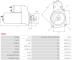 AS S0081 - MOTOR DE ARRANQUE TIPO BOSCH