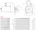 AS S4004 - MOTOR DE ARRANQUE TIPO LUCAS