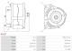 AS A5057 - ALTERNADOR TIPO MITSUBISHI
