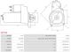 AS S0753S - MOTOR DE ARRANQUE TIPO BOSCH