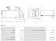 AS S9029 - MOTOR DE ARRANQUE TIPO FORD